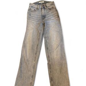 Pacsun Women's Blue and Grey Jeans